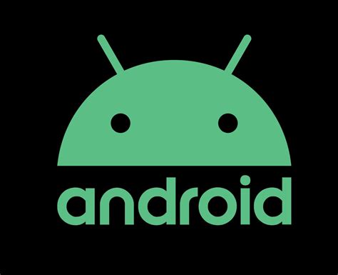 Android Icon Logo Symbol With Name Green Design Operating system Vector ...