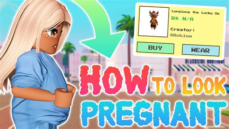 🤰HOW TO LOOK *PREGNANT* on BERRY AVENUE👶 - YouTube