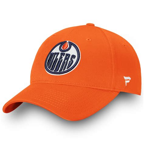 Men's Edmonton Oilers Fanatics Branded Orange Elevated Core ...