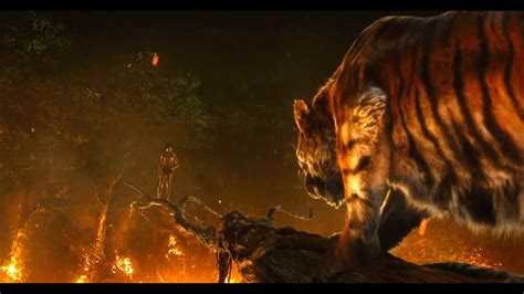 Jungle Book (2016) - Shere Khan vs Mowgli - YouTube