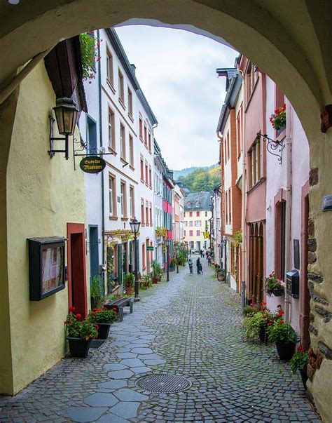 In the Village of Bernkastel-Kues Photograph by Jerry Weinstein - Fine ...