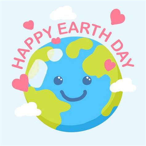 Happy Earth Day Background 198603 Vector Art at Vecteezy