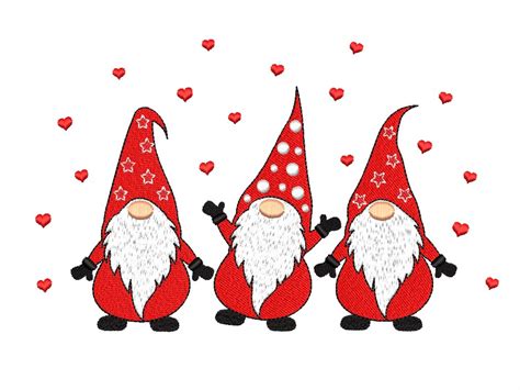 Valentine's Day Gnomes · Creative Fabrica