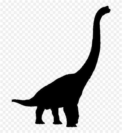 Dinosaur Silhouette Brachiosaurus Dinosaur Clipart Black | Images and Photos finder