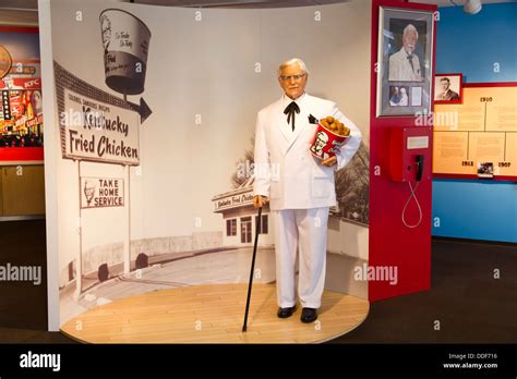 Kentucky fried chicken founder hi-res stock photography and images - Alamy