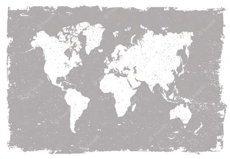 Premium Vector | Old world map