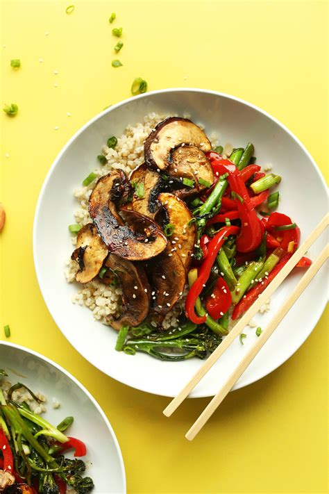 Portobello Mushroom Stir Fry | Minimalist Baker Recipes