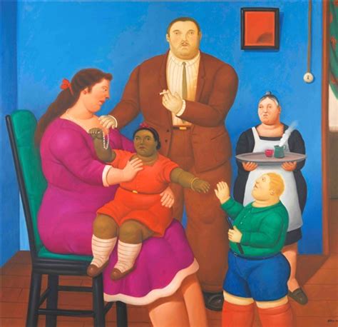 A Family by Fernando Botero on artnet