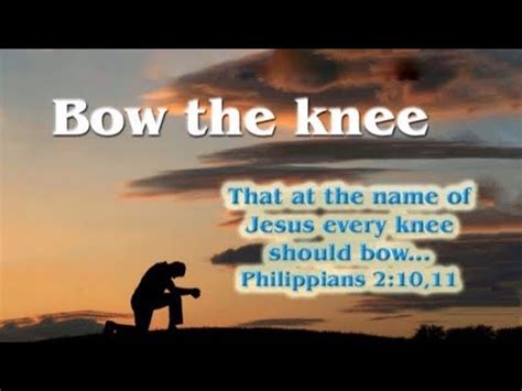 Bow The Knee | Instrumental | Lyrics - YouTube