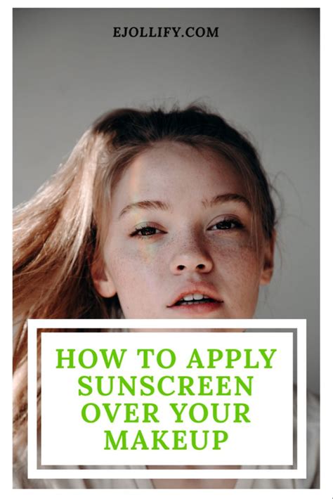 How To Apply Sunscreen With Makeup Without Ruining It • 5 Ways | How to ...