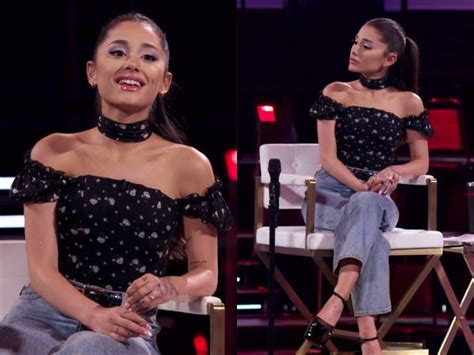 All of Ariana Grande's Scene-Stealing Outfits on 'the Voice,' so Far