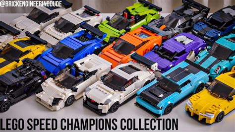 LEGO Speed Champions MOC Collection Tour - YouTube