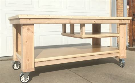 Diy Mobile Workbench : Mobile Workbench with Table Saw | in 2020 ...