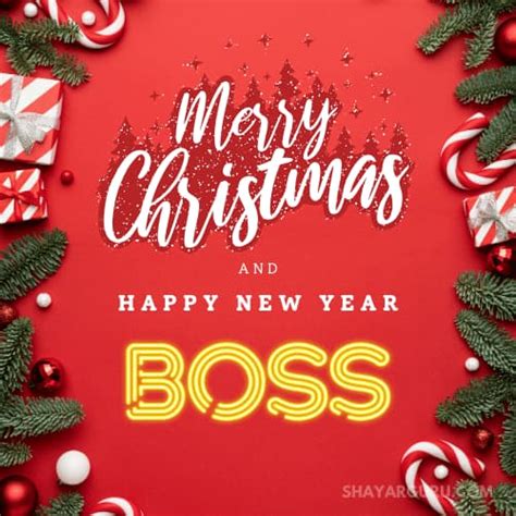 Merry Christmas Wishes For Boss - Best in 2023