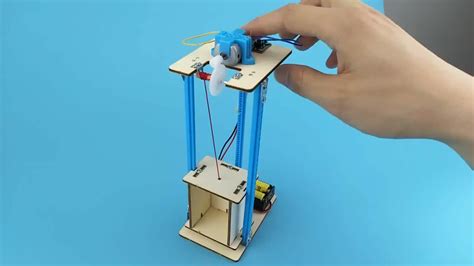 Diy Magic Wooden Elevator Children Kids Science Educational Toy - Buy ...