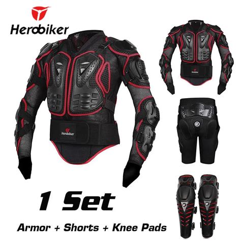 HEROBIKER Motorcycle Protection Armor Motocross Protective Gear ...