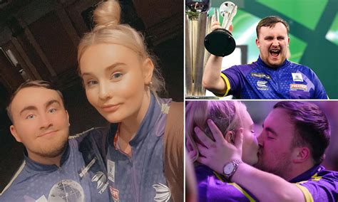 Luke Littler's girlfriend reveals she's 'super proud' of darts star