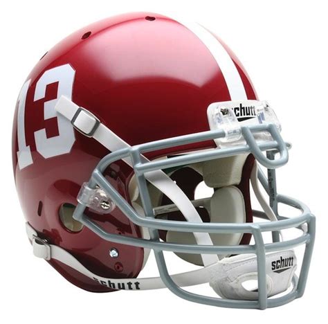 Alabama Crimson Tide NCAA Schutt Full Size Authentic Football Helmet ...