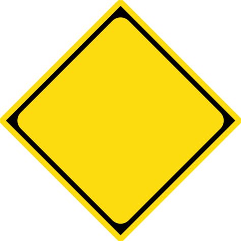 Road Sign Template - ClipArt Best