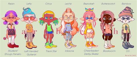 Meet all of my Splatoon OCs! | Splatoon Amino