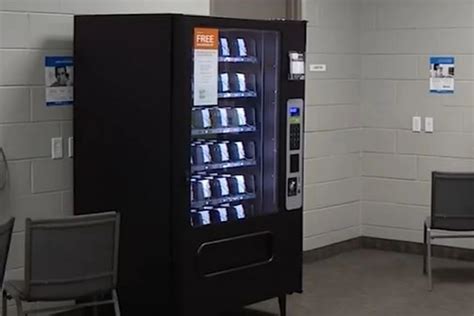 Narcan Vending Machine Installed at Saginaw Co. Health Department