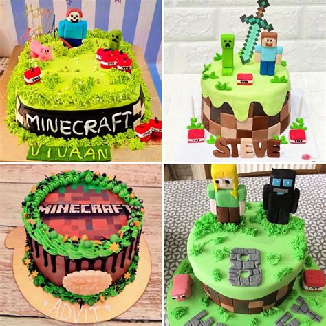 25 Creative Minecraft Cake Ideas - Blitsy