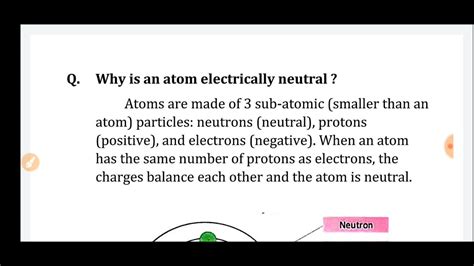 Why atom is electrically neutral 🤷‍♂ - YouTube