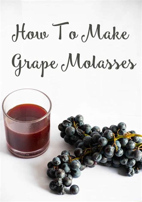 How To Make Grape Molasses (Reduced Grape Must) - Real Greek Recipes