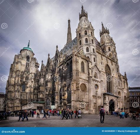 St. Stephen S Cathedral in Vienna Editorial Stock Photo - Image of ...