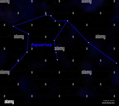 Aquarius Constellation High Resolution Stock Photography and Images - Alamy