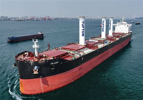 Rotor Sails fitted to bulk carrier | Ships Monthly