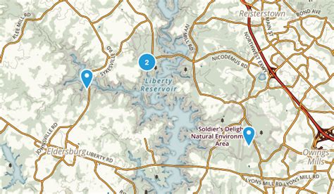 Best Trails in Liberty Reservoir Park - Maryland | 202 Photos & 160 ...