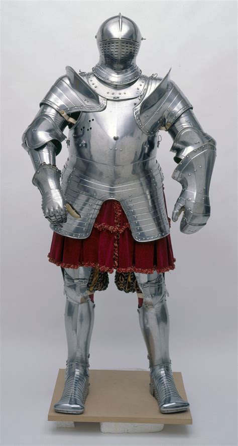 Armour of Henry VIII for the field and tilt. This armour, made in the Royal workshops at ...