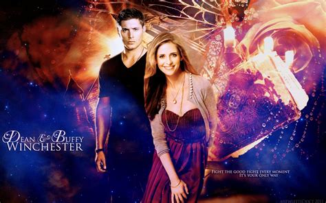 Buffy and Dean Winchester - Buffy And Dean Fan Art (36996666) - Fanpop