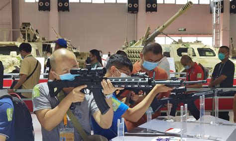 China's new assault rifles, machine guns debut at Zhuhai airshow ...