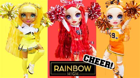 Rainbow high cheer dolls lot complete set - circesoftware.net