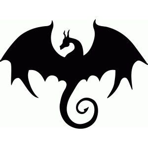 Silhouette Design Store: Flying Dragon Silhouette | Dragon silhouette, Silhouette art ...