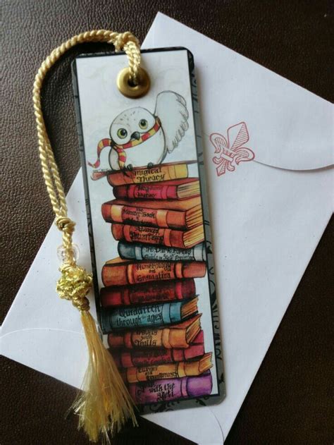 Señalador de libros Harry Potter | Harry potter bookmark, Harry potter ...