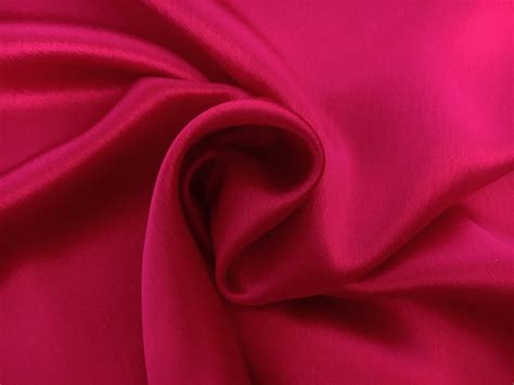 Triacetate Blend Charmeuse in Garnet | B&J Fabrics