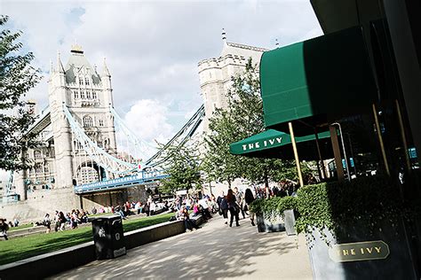 In Review: The Ivy, Tower Bridge - Lela London