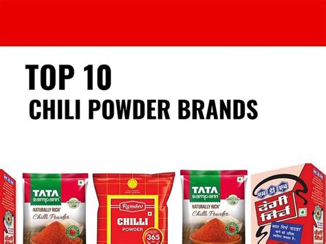 you must buy and consume the best made chilli powder. Here is the List of Top 10 best Chili ...