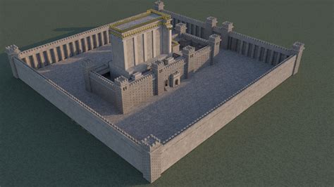 Solomons Temple 3D Model - TurboSquid 2055283