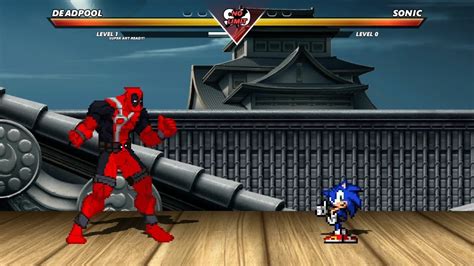 Deadpool Vs Sonic - Highest Level Incredible Epic Fight! - YouTube