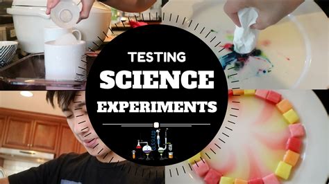 TESTING WEIRD SCIENCE EXPERIMENTS//FAIL?!? - YouTube