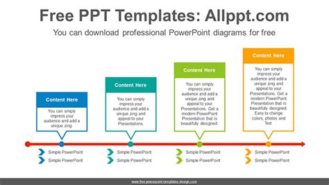 Rectangle banner progress PowerPoint Diagram Template - Slidesgo templates