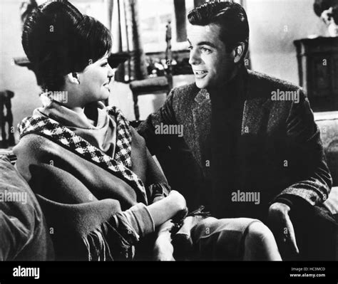 THE PINK PANTHER, from left, Capucine, Robert Wagner, 1963 Stock Photo ...