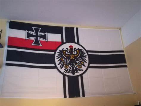 Got this beauty for 10 bucks, I love the second reich flag. : vexillology