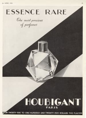 Essence Rare Houbigant perfume - a fragrance for women 1928