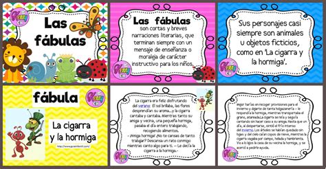 las Fábulas - Imagenes Educativas