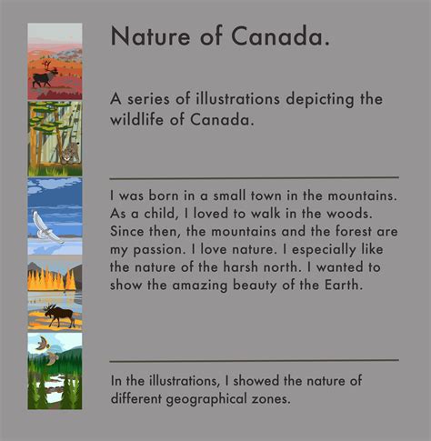 Nature of Canada :: Behance